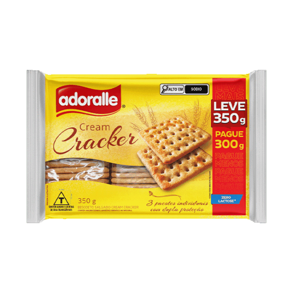 Bolacha Cream Cracker - Adoralle (350g)