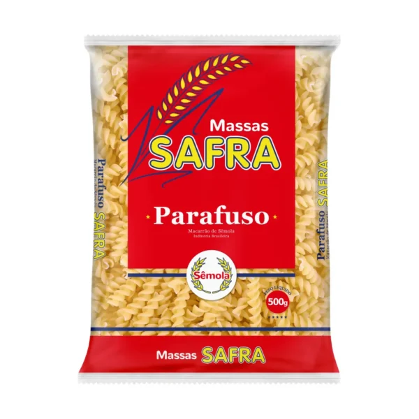 Macarrão Parafuso (500g) - Safra